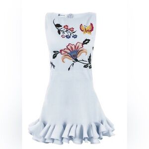 Fanm Mon FLIRT DRESS in blue size XS